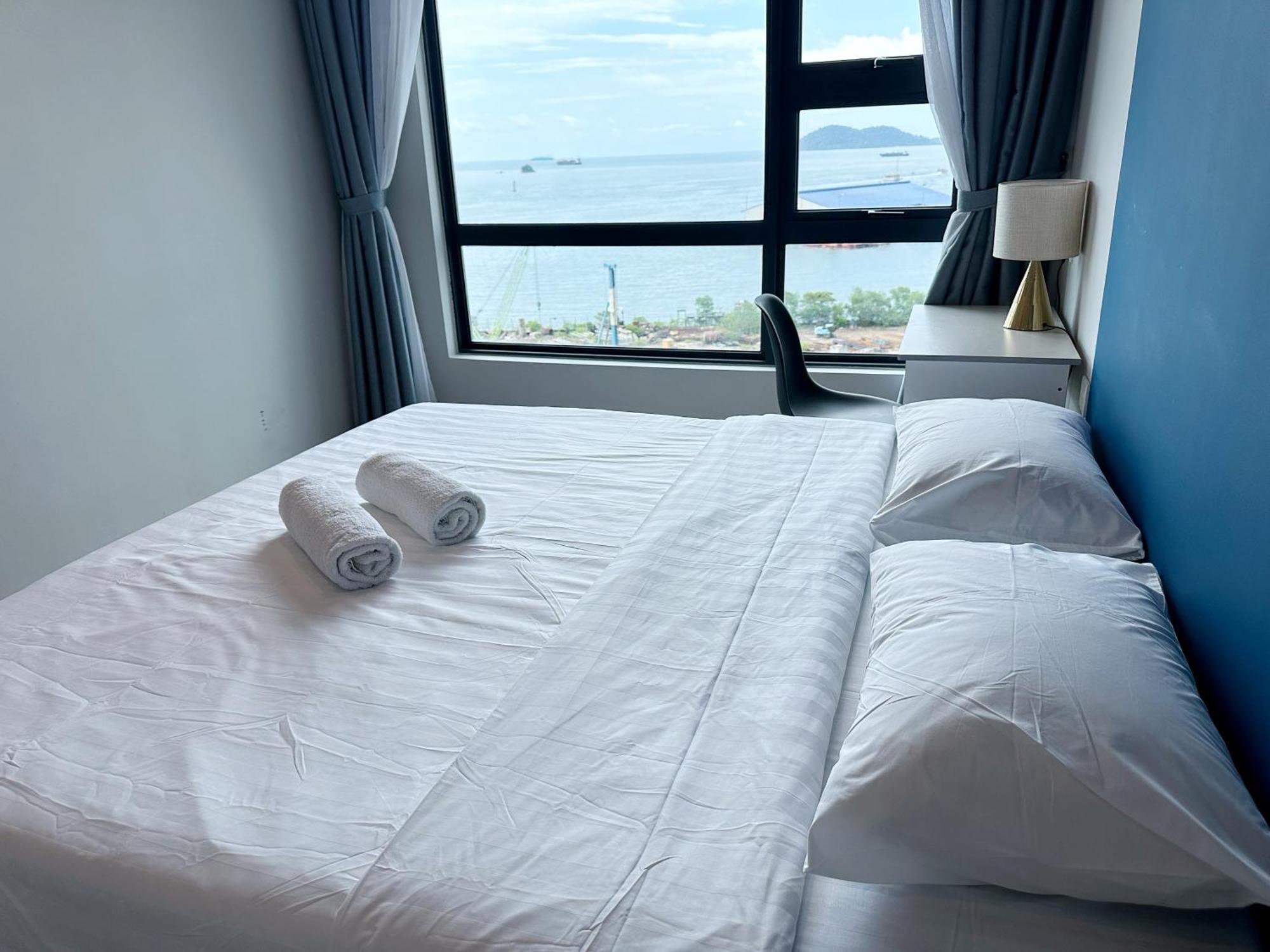 Jesselton Quay Kota Kinabalu City Centre By Lw Suites Zimmer foto