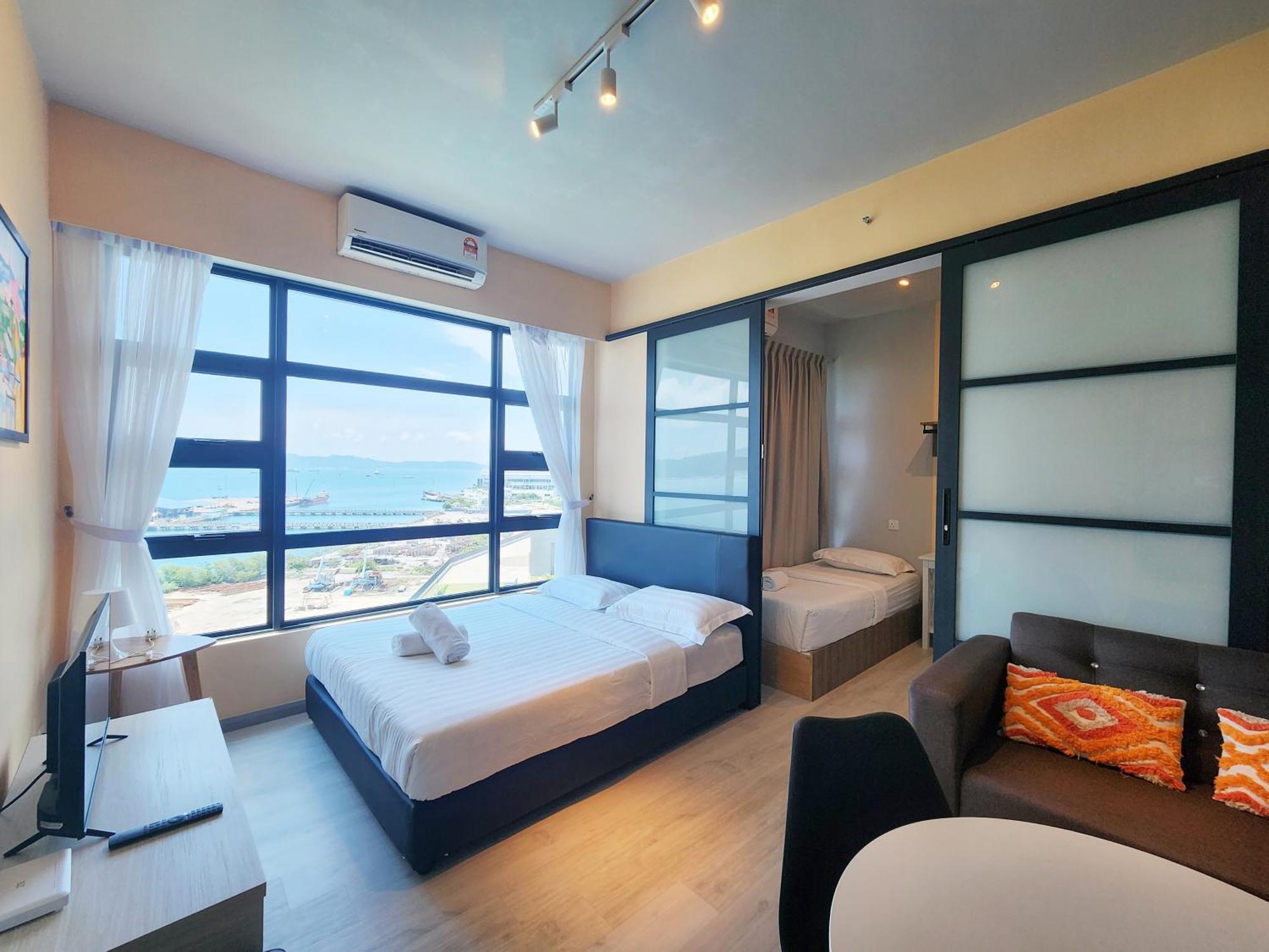 Jesselton Quay Kota Kinabalu City Centre By Lw Suites Exterior foto