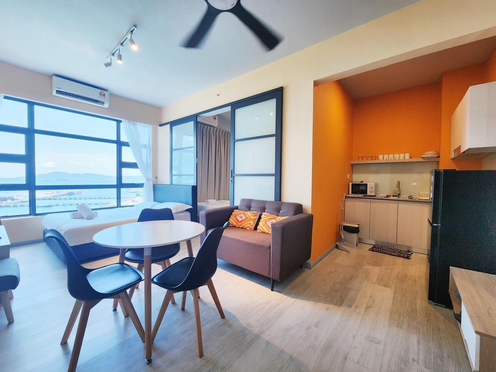Jesselton Quay Kota Kinabalu City Centre By Lw Suites Zimmer foto